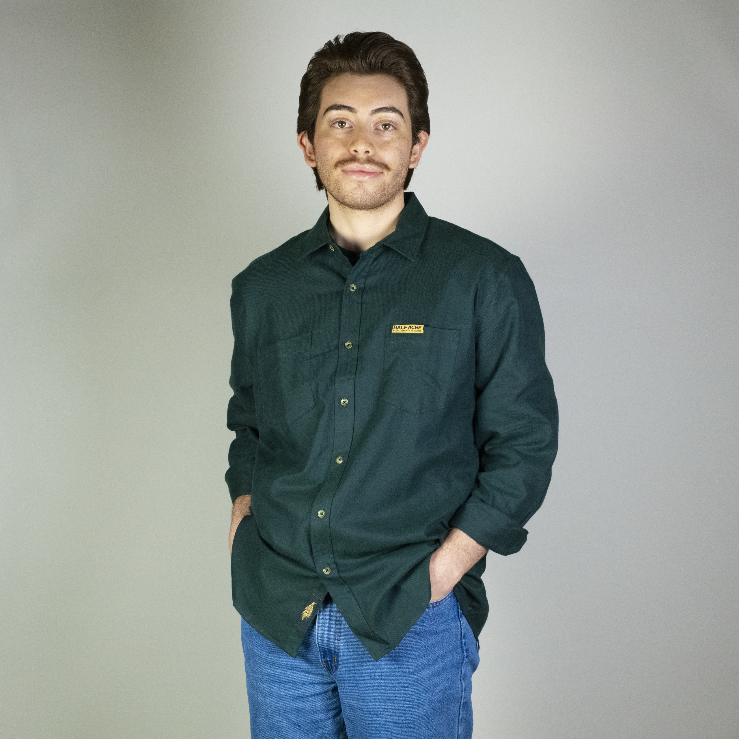 Flannel Shirt – Forest Green
