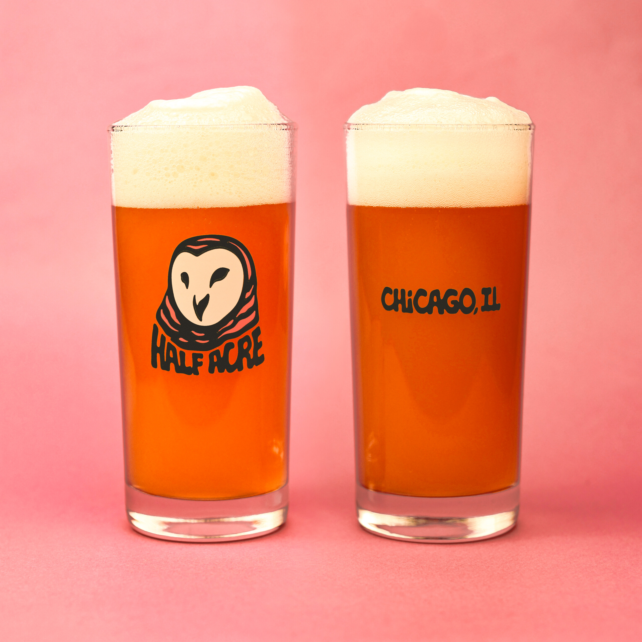 15oz Owl Glass